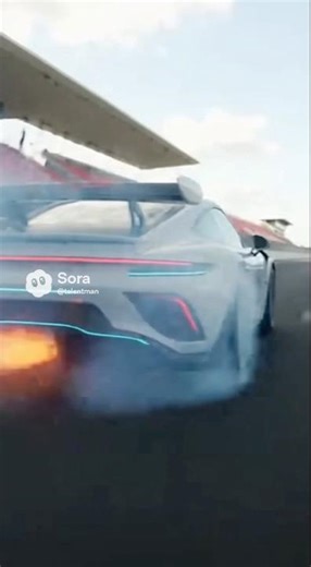 Porsche GT3rs wide open full throttle run