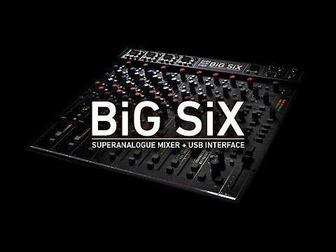BiG SiX - The essential SSL studio