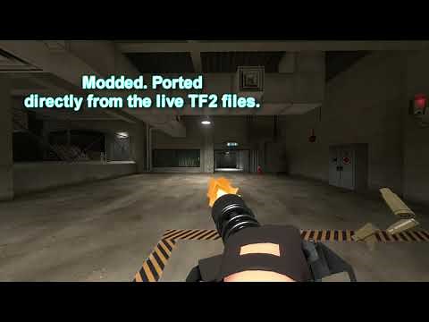 Team Fortress 2 Classic Mod Showcase: TF2 v_minigun for TF2C v_minigun