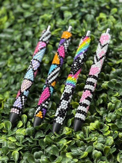 Handmade Rhinestone Bling Pen: Refillable Inkjoy Gel Pen - Etsy