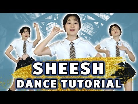 BABYMONSTER ‘SHEESH’ Dance Tutorial, slow music, mirrored