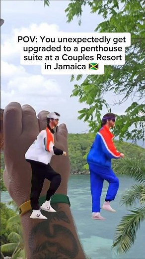 Nothing like a Penthouse upgrade at Couples San Souci in Jamaica! #travel #penthouse #upgrade #wow
