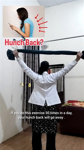 Hunch Back exercise| posture correction exercise #shortsfeed #physiotherapist #viralshorts #exercise