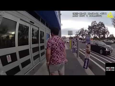 Police Bodycam: Busted Not Scanning Items in Self Checkout at Walmart #arrests #bodycam #police