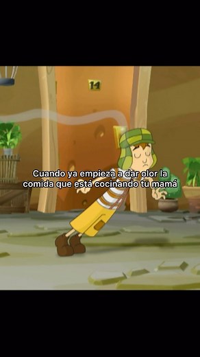 𝗣𝗘𝗧𝗘𝗥 𝗣𝗘́𝗥𝗘𝗭 | Huele riquisisisimo 😋 #elchavo #elchavoanimado #programa #chavo #ñoño #nono #donramon #donaflorinda #quico #churros #comida #fyp #parati... | Instagram