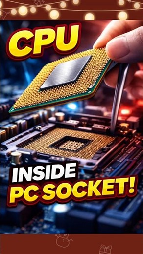 Taking Out a CPU… Look Inside Socket 😲