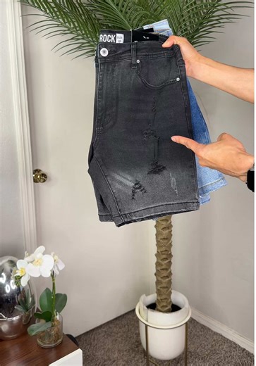 Trendy Shorts for Men: Ripped Jeans Style