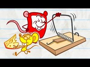 Haunted Mouse | Pencilmation Cartoons!