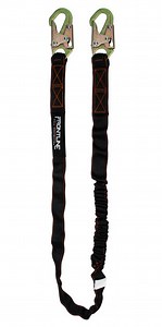 Frontline LIS61S Combat™ 6' Single Leg Snaphook Lanyard with Internal Shock Absorber