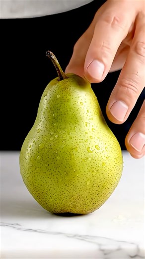 Fresh Pear Fruit 🍐ASMR Cutting | oddly-satisfying ai fruit art #AI #aiasmr #asmrsounds #fruitart #freshfruit | Zoomify Objects