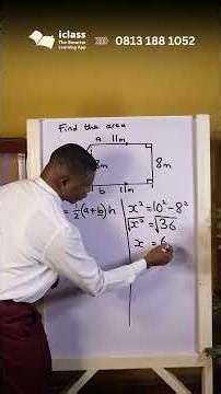 area of trapezoid.