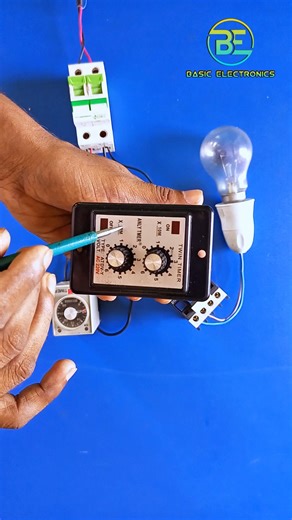 Twin timer Connection #electrical #twintime #Education #fb #engineering | Basic Electronics