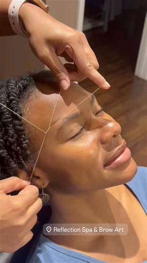 Welcome to Reflection Spa & Brow Art ✨ Eyebrow threading is a...