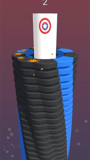 Stack Ball 3D Game I Level516 PlayStackBallGame In FastSpeed IStackBall GameYouTubeShort