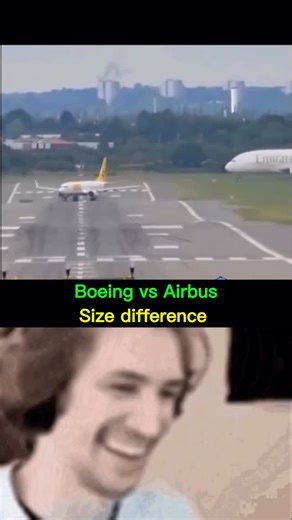 Beyond the stars on Instagram: "Boeing vs Airbus Size difference #flight #plane #airbus #boeing Most people know Boeing and Airbus are the two giants of aviation… but the size difference between their biggest aircraft is insane. Airbus’ A380 is the world’s largest passenger jet—two full decks, 72.7 meters long, and a wingspan wider than a football field. Boeing’s biggest, the 747-8, is slightly shorter, narrower, and lighter, but faster and more fuel-efficient. Seeing them side by side shows jus