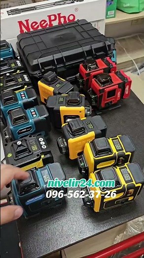 Laser level. How I calibrate each one