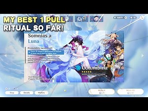 Columbina Banner! This is my best 1 pull ritual so far in Genshin Impact!
