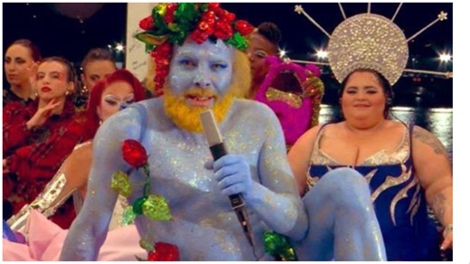 'Blue man' from Olympics opening ceremony asks for forgiveness | Al Bawaba