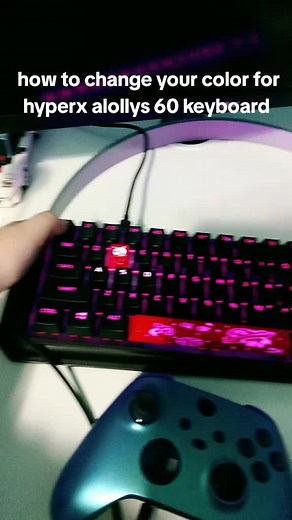 Change Color Settings on HyperX Ally 60 Keyboard