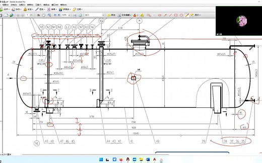 化工设计-储罐CAD制作