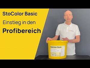 StoColor Basic - die Einstiegsfarbe in den Profibereich von Sto. Erklärt von Farbenbote dem Sto Shop
