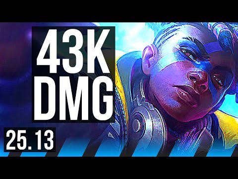 EKKO vs KATARINA (MID) | 2400+ games, 43k DMG, 12/3/4, Dominating | NA Challenger | 25.13