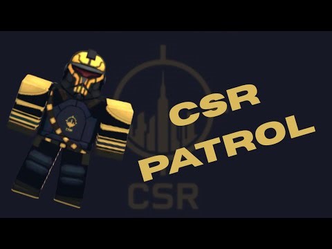 🔴 Attending a CSR patrol in Roblox's GAR. (WITH FACTION OWNER) 🔴