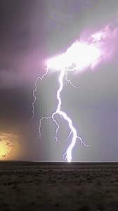 1.1K views · 10K reactions | Wild lightning strike slams down right beside us as we chase this gnarly supercell across Nebraska! ️⚡️ So many branches on this one! Have you ever seen a lightning bolt with tentacles like this?? #NebraskaWeather #LightningChasers #StormChasingAdventures #SupercellHunting #ExtremeWeather | Ricky Forbes | Facebook