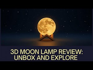 I Tested a 3D Moon Lamp — Here’s What Surprised Me!