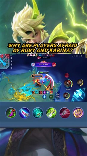 Why are players afraid of Ruby and Karina? | #mlbb