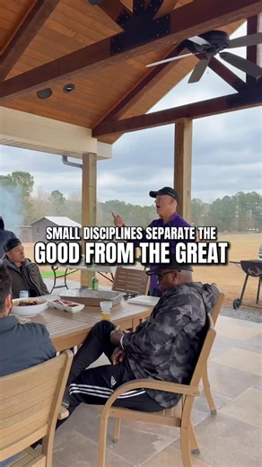 BroCation just wrapped up, and it was a good reminder of something simple but powerful. The people who get ahead long term aren’t waiting to feel motivated. They’ve trained themselves to turn their brain off and do the work anyway. The small disciplines, done consistently, are what separate people over time. Most folks won’t stick with those habits for more than a few months, and that gap compounds fast. Tiny decisions early on put you on a completely different path later. I’ve learned to set my