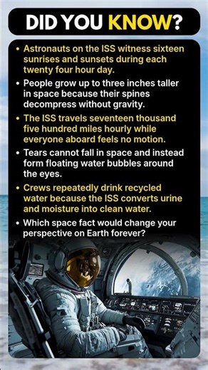 What Daily Life on the Space Station Really Feels Like