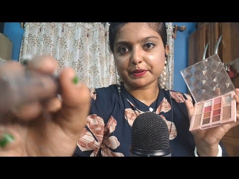 ASMR Doing your fast face makeup 💄 Roleplay