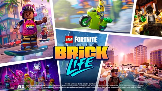 LEGO Fortnite Brick Life Official Gameplay Trailer