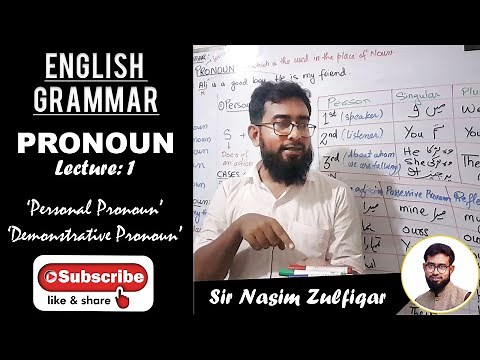 2. Pronoun (Personal & Demonstrative)
