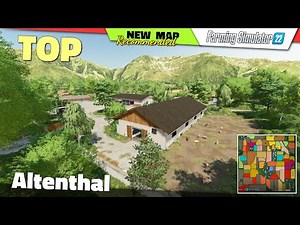 FS22 ★ MAP "Altenthal" [UPDATE] - Farming Simulator 22 New Map Review 2K60