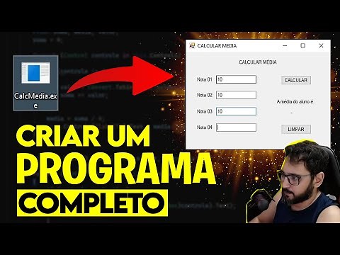 CRIANDO um PROGRAMA para CALCULAR A MÉDIA (Com Executável)