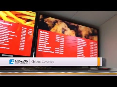 Digital Menu Board - LCD Menu Board - Customer Vidoes