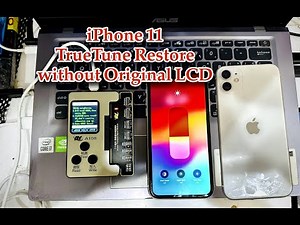 AY A108 Repair Any iPhone (X To 15 Pro Max) TrueTone Restore Without Original Display 2024 Easy Way