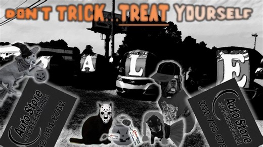 Don't fall for other dealerships tricks...TREAT yourself at the Auto Store with our great deals! Open today until 4PM! #pittcountync #usedcars | The Auto Store Group