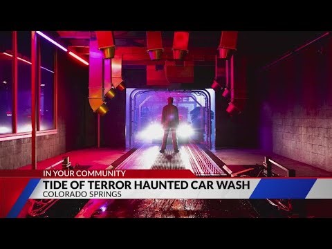 Get a scary good clean at haunted car wash