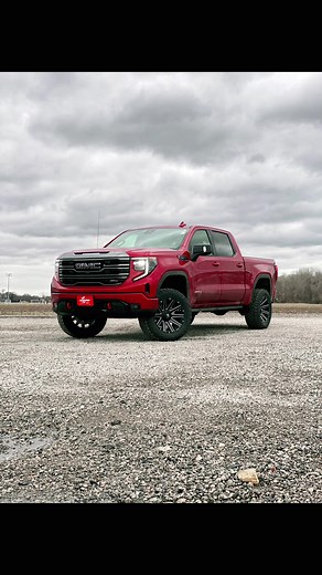 Check out this #leveled #GMC #Sierra1500 #AT4 we just finished up! Find your new #LiftedGmc at Laura, the #1 Volume GMC Dealer in #America 2022! #Liftedtruck #liftedtrucks #liftedgmc #diesel #duramax