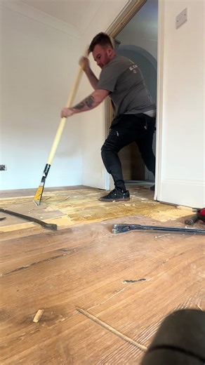 The Realities of Lifting an Engineered Oak Floor