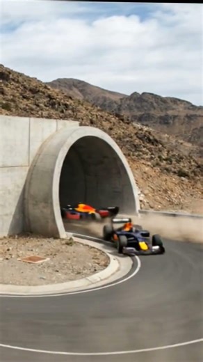 Red Bull Race Cars Trapped in an Infinite Loop 🌀🏎️ #RedBullRacing #InfiniteLoop #RaceCars