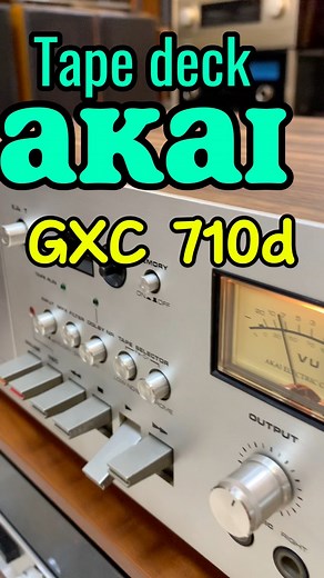 1.9K views · 14 reactions |  Tape deck (đầu câm) Akai GXC-710d hình thức đẹp sang trọng, âm thanh hay - bày rất đẹp….Hàng zin & đẹp có tại Hùng Huyền Đông Anh * Giá: 9 tr /1c Các bác yêu thích thưởng thức và sưu tầm đồ cổ đẹp - hãy Lh: Hùng Huyền Đông Anh Đt: 0984285477SHIP HÀNG TOÀN QUỐC. | Hùng Huyền Đông Anh | Facebook