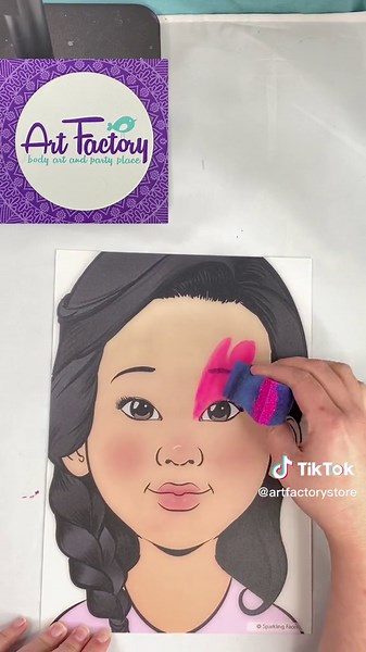 Butterfly Face Paint Tutorial