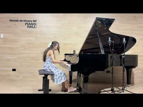 Mariana Cabrita plays Etude Op. 100 No. 25 "La Chevaleresque" by Burgmüller