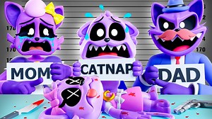 WHO KILLED CATNAP’S SISTER? Poppy Playtime Animation | Hornstromp FNF 3D