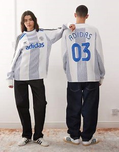 adidas Originals Adicolor knitted jersey in white | ASOS
