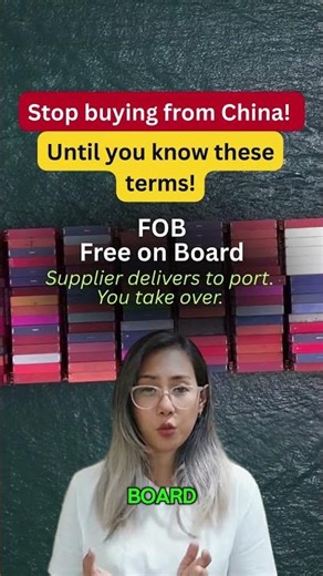 China Shipping Terms Explained for Beginners